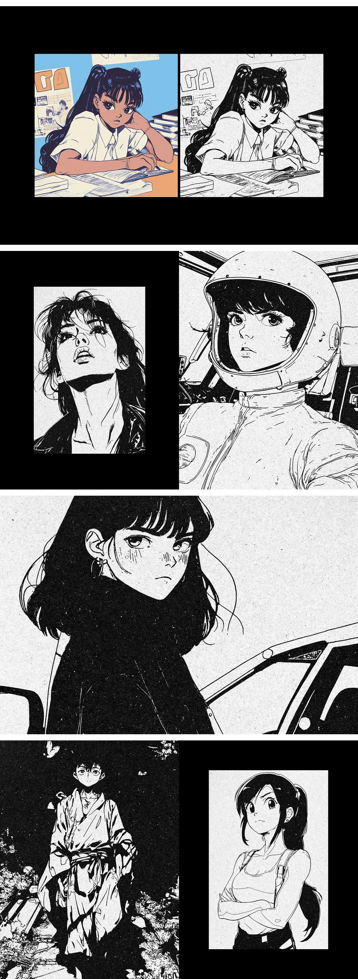 Comic Sketch Photo Effect