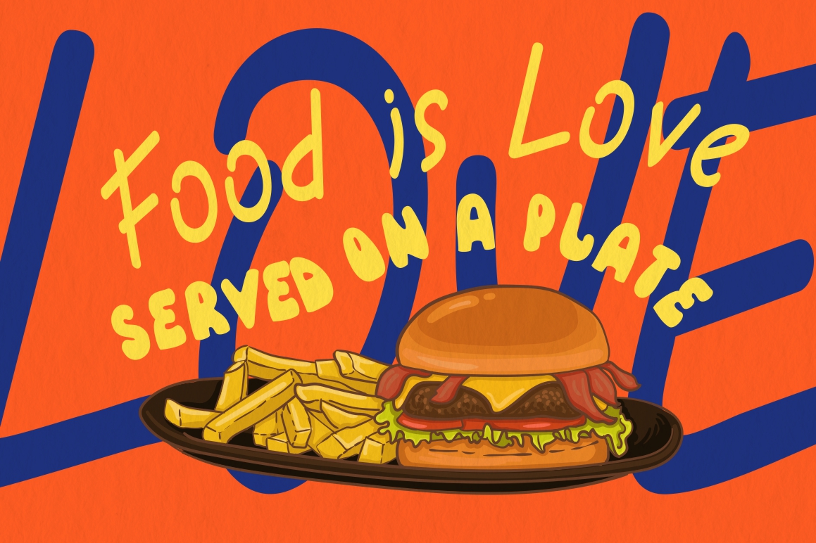 Quick Takeaway fast food fonts