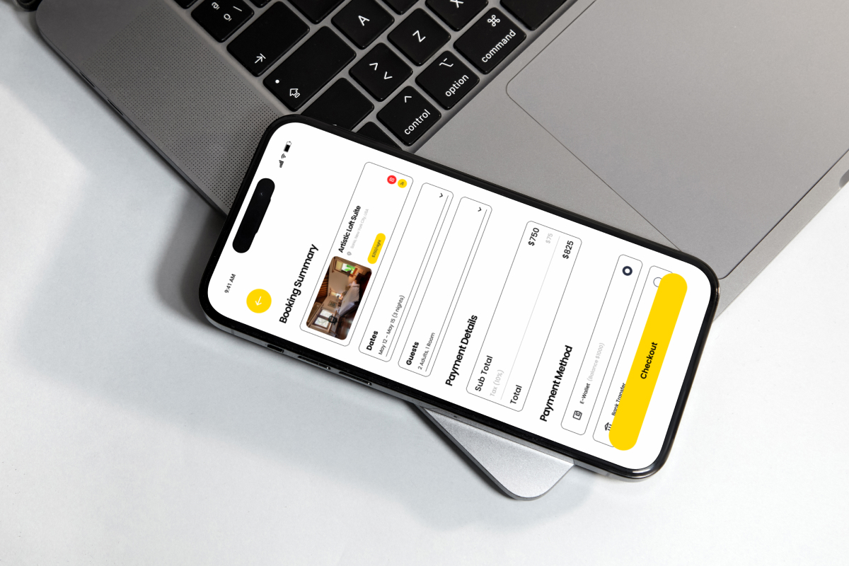 Hoteza – Hotel Booking App Design Template