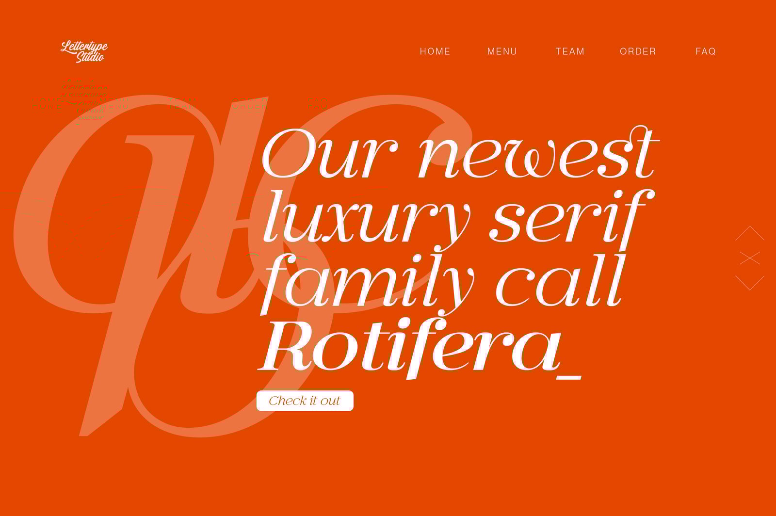 Rotifera Font