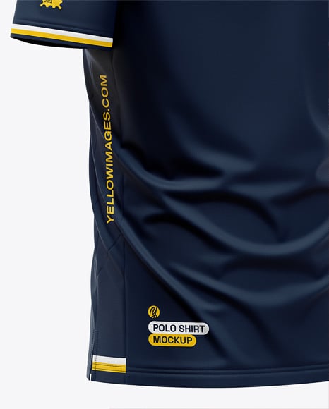 Men's Polo Shirt Mockup