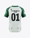 Baseball Jersey Mockup - Back View