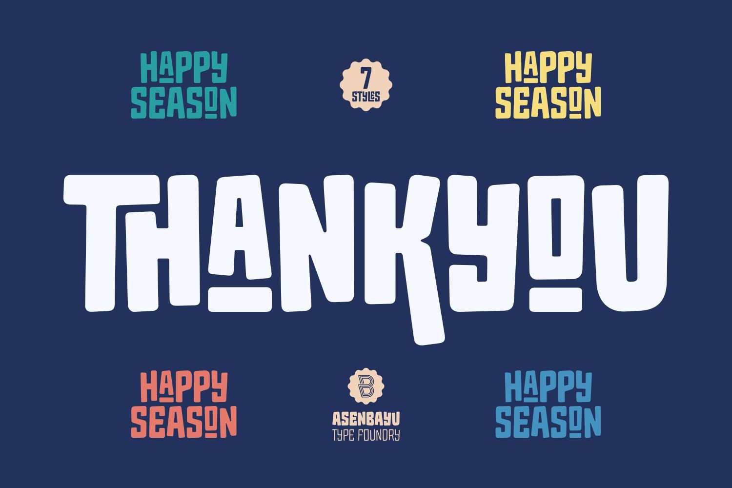 Happy Season Font Family