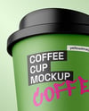 Paper Coffee Cup Mockup