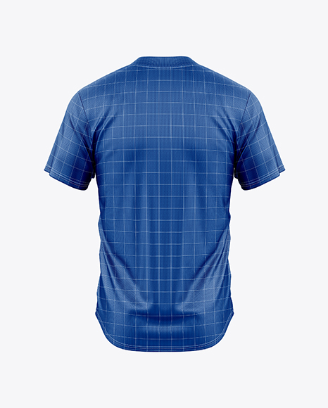 Baseball Jersey Mockup - Back View