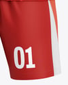 Soccer Kit Mockup - Half Side View