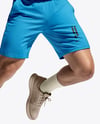 Man Wearing Tennis Uniform Mockup