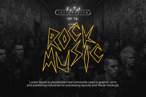 Rockmusic Font - Fonts