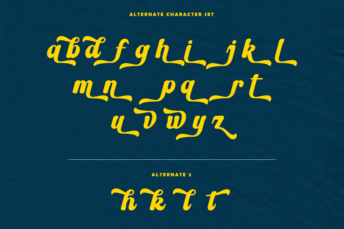Candelis - Modern Script Font