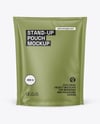Matte Stand-up Pouch Mockup