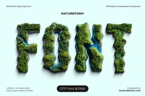 NatureForm Font