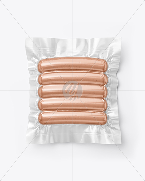 Transparent Sausages Pack Mockup