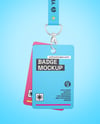Two ID Cards Mockup