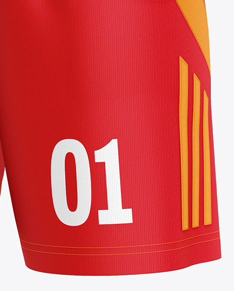 Training Sleeveless Kit Mockup - Half Side View