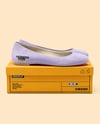 Pair of Suede Ballet Flats with Box Mockup