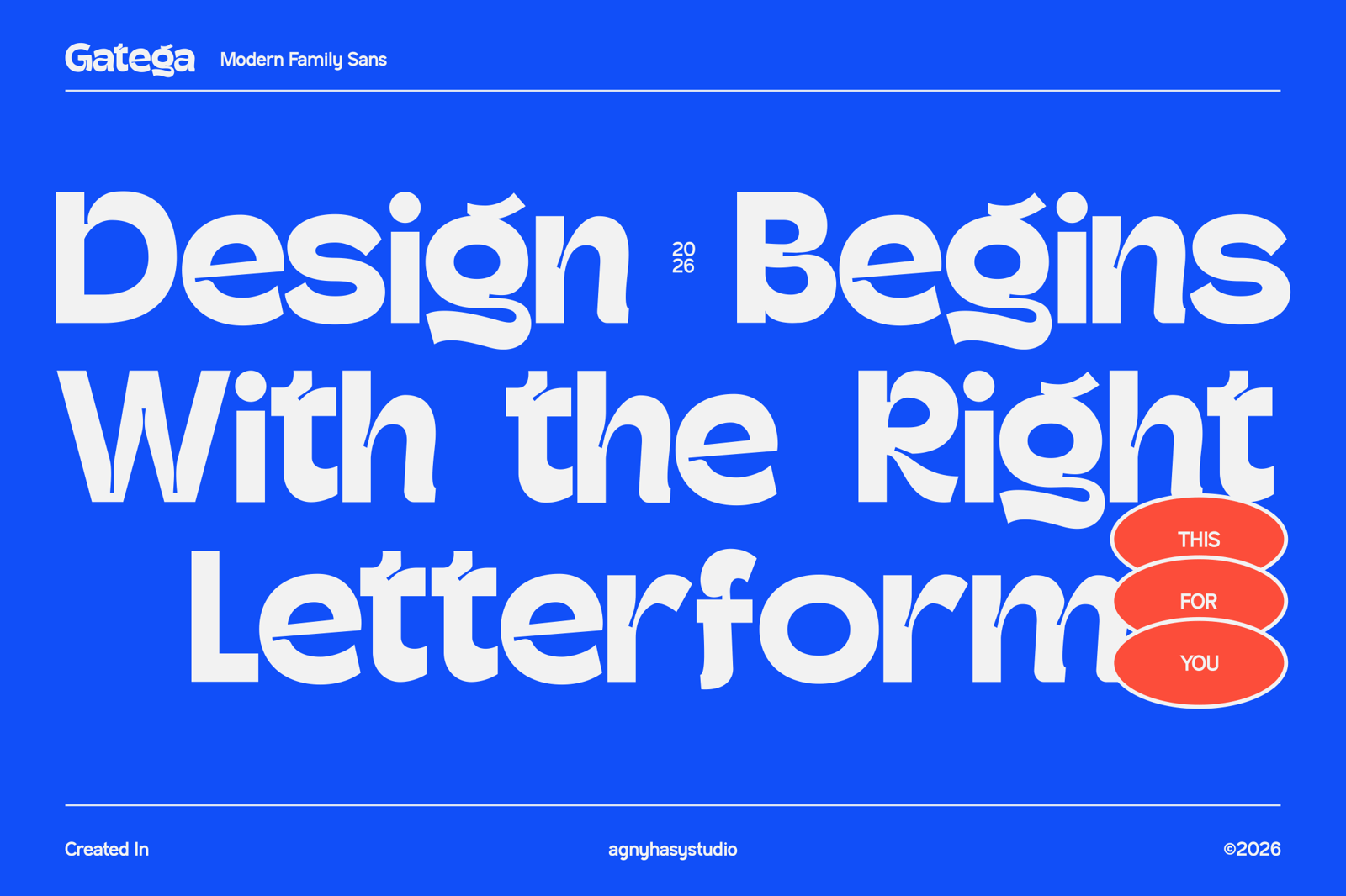 Gatega - Modern Inktrap Sans Family