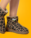 Pair of UGG Boots on Woman's Legs Mockup
