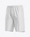 Shorts Mockup - Half Side View