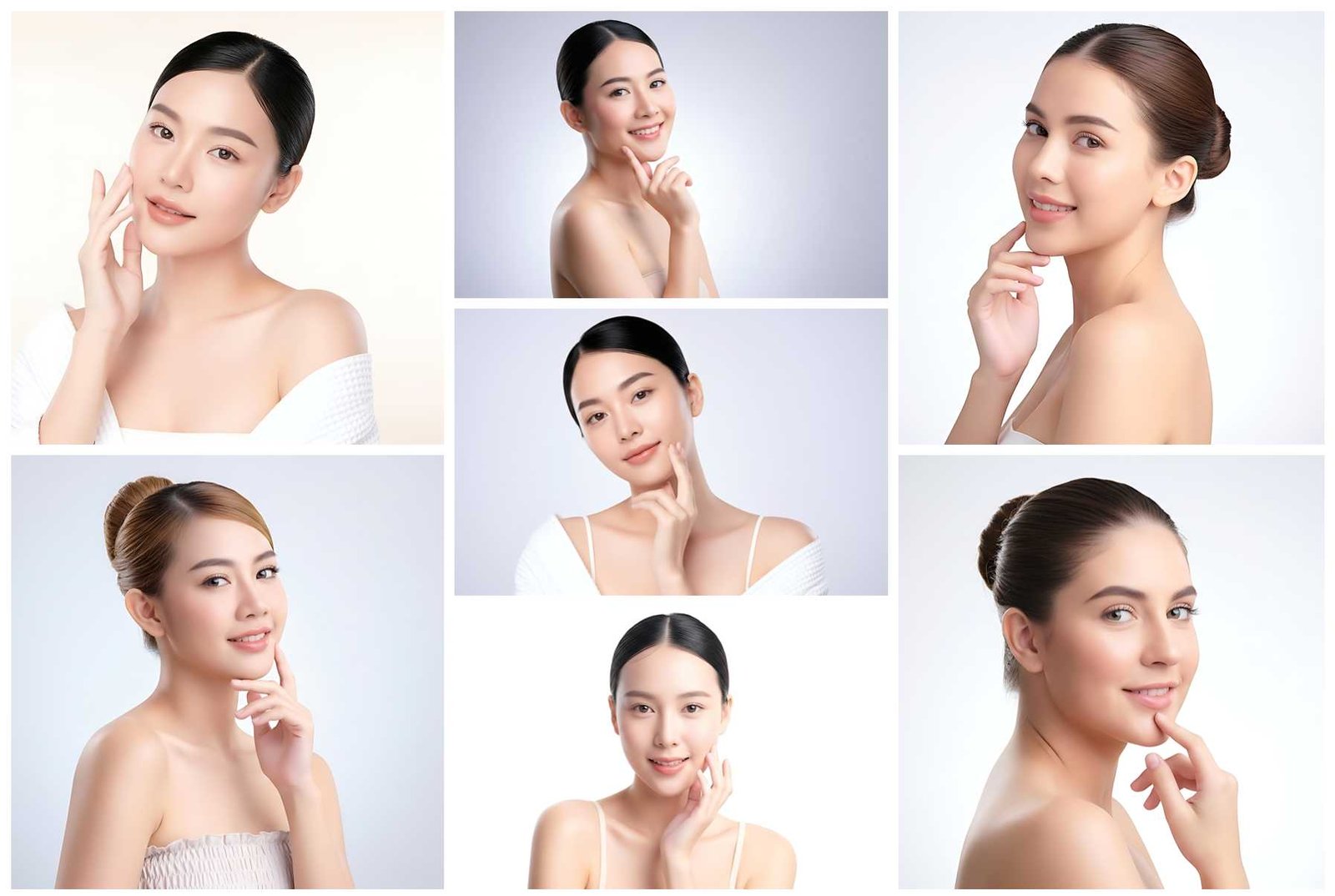 54 Asian Beauty Face Stock Photos – Natural Portrait &amp; Skincare Collection