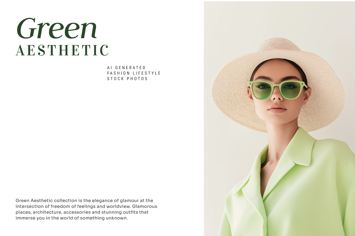 Green Aesthetic - 155 Stock Photo