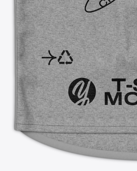 Heather T-Shirt Mockup