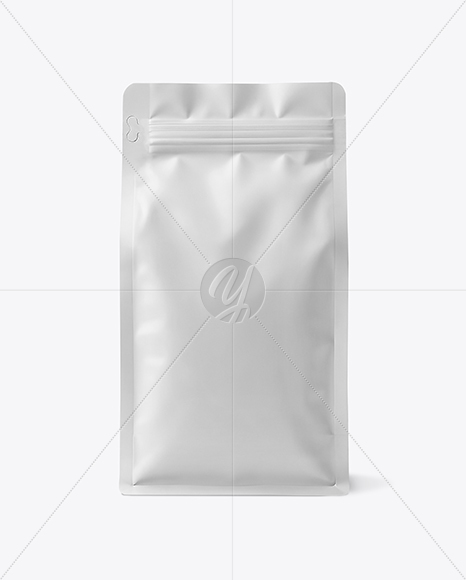 Matte Coffee Bag Mockup