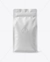 Matte Coffee Bag Mockup