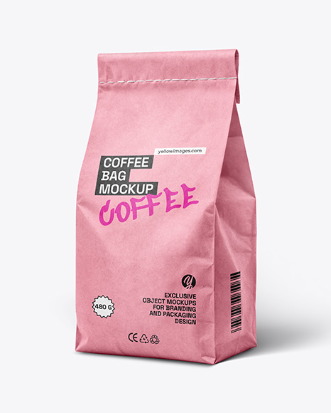 Coffee Bag Mockup