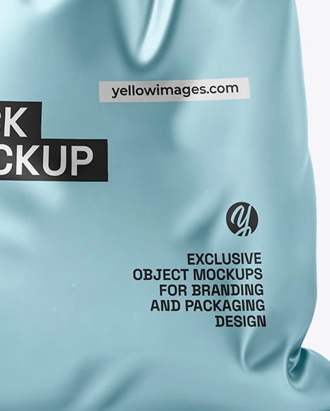 Metallic Sack Mockup