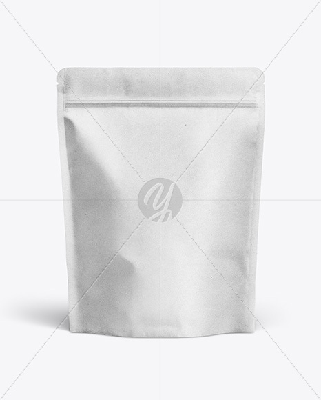 Kraft Stand-up Pouch Mockup