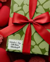Gift Box with Hearts and Flowers Mockup