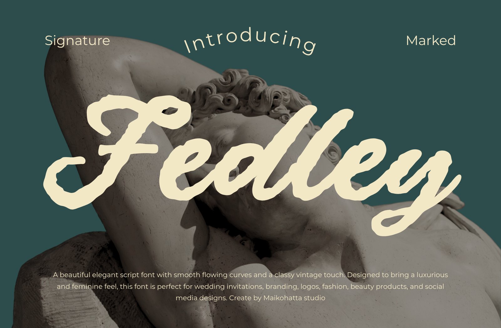 Fedley - Modern Calligraphy Font