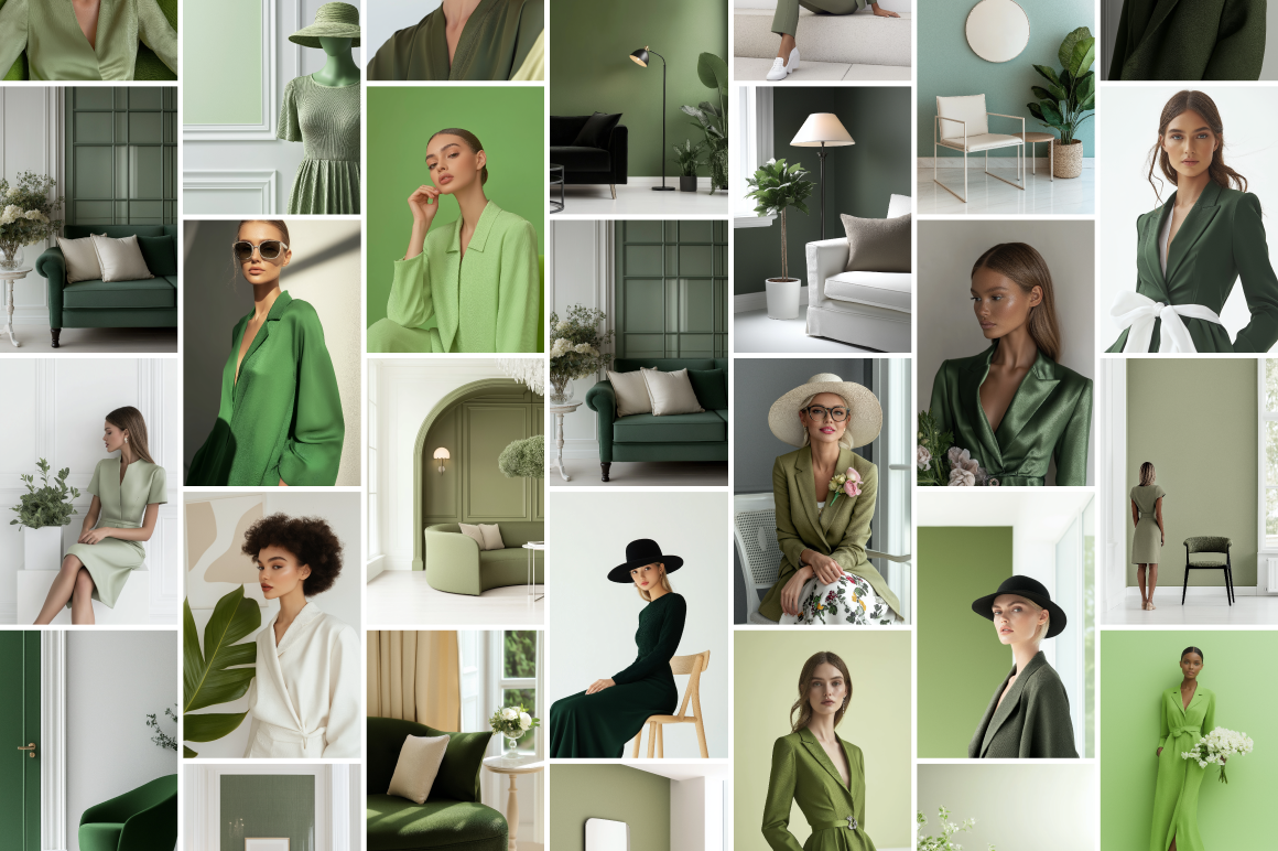 Green Aesthetic - 155 Stock Photo