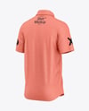 Men's Short Sleeve Shirt Mockup - Half Side View
