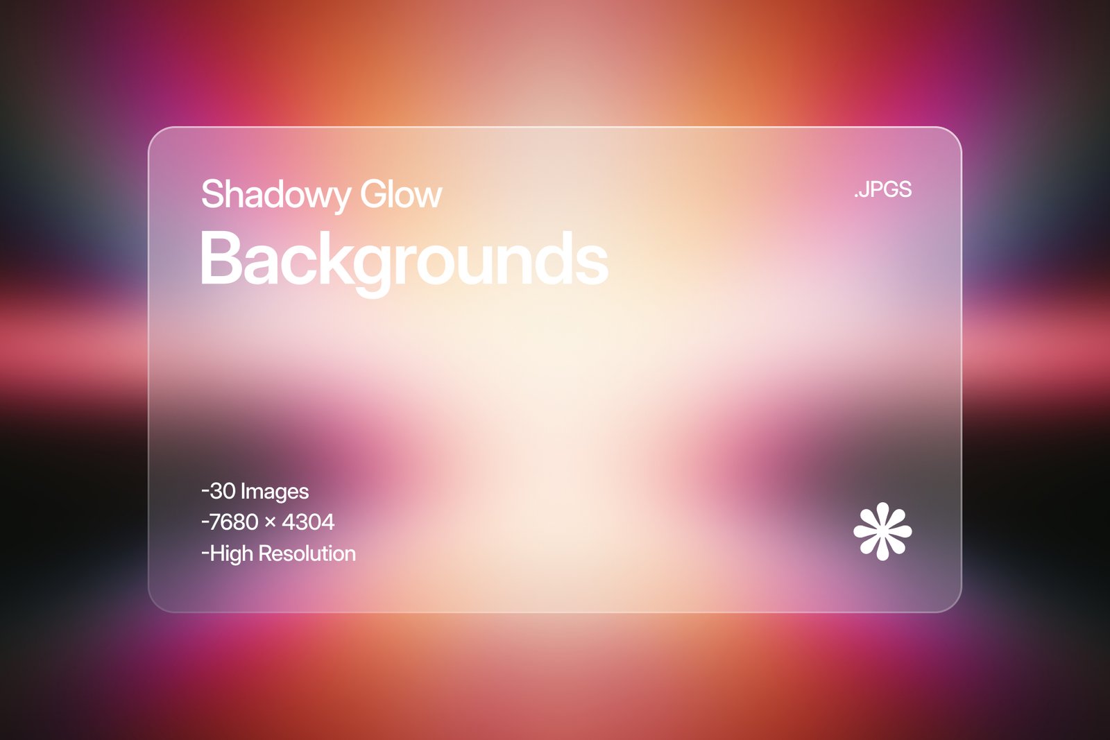Shadowy Glow Background Set