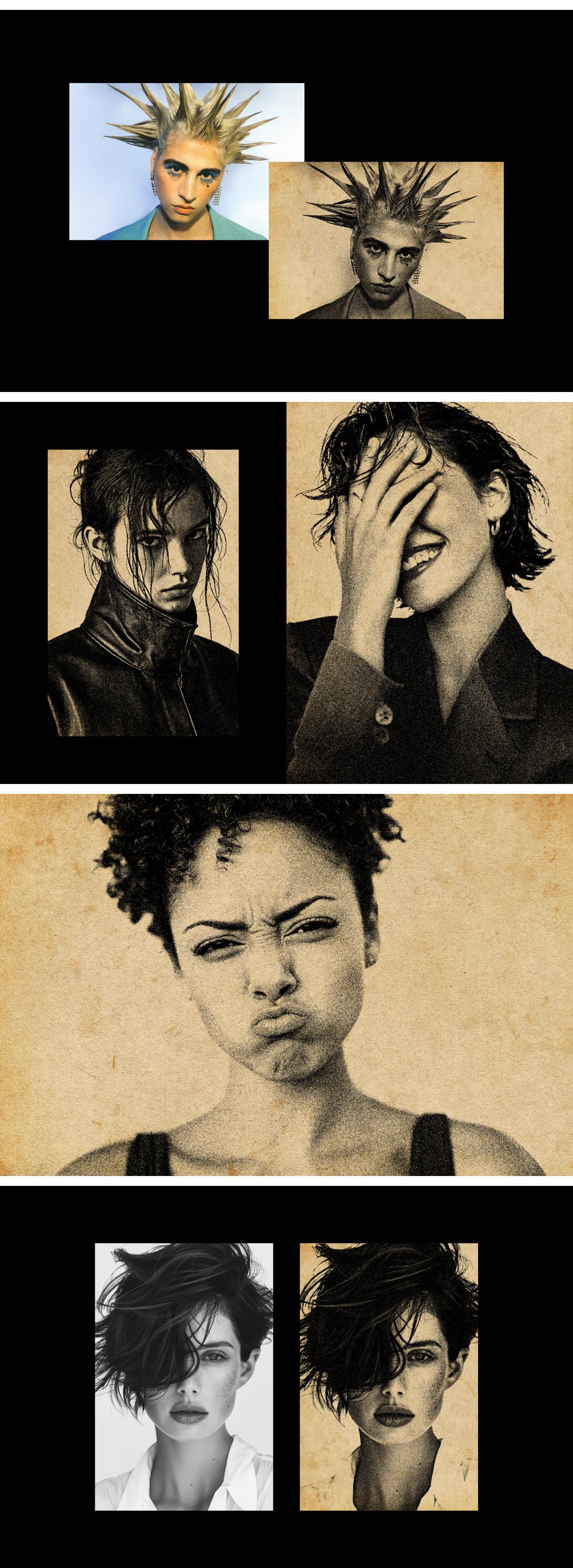 Vintage Grain Photo Effect