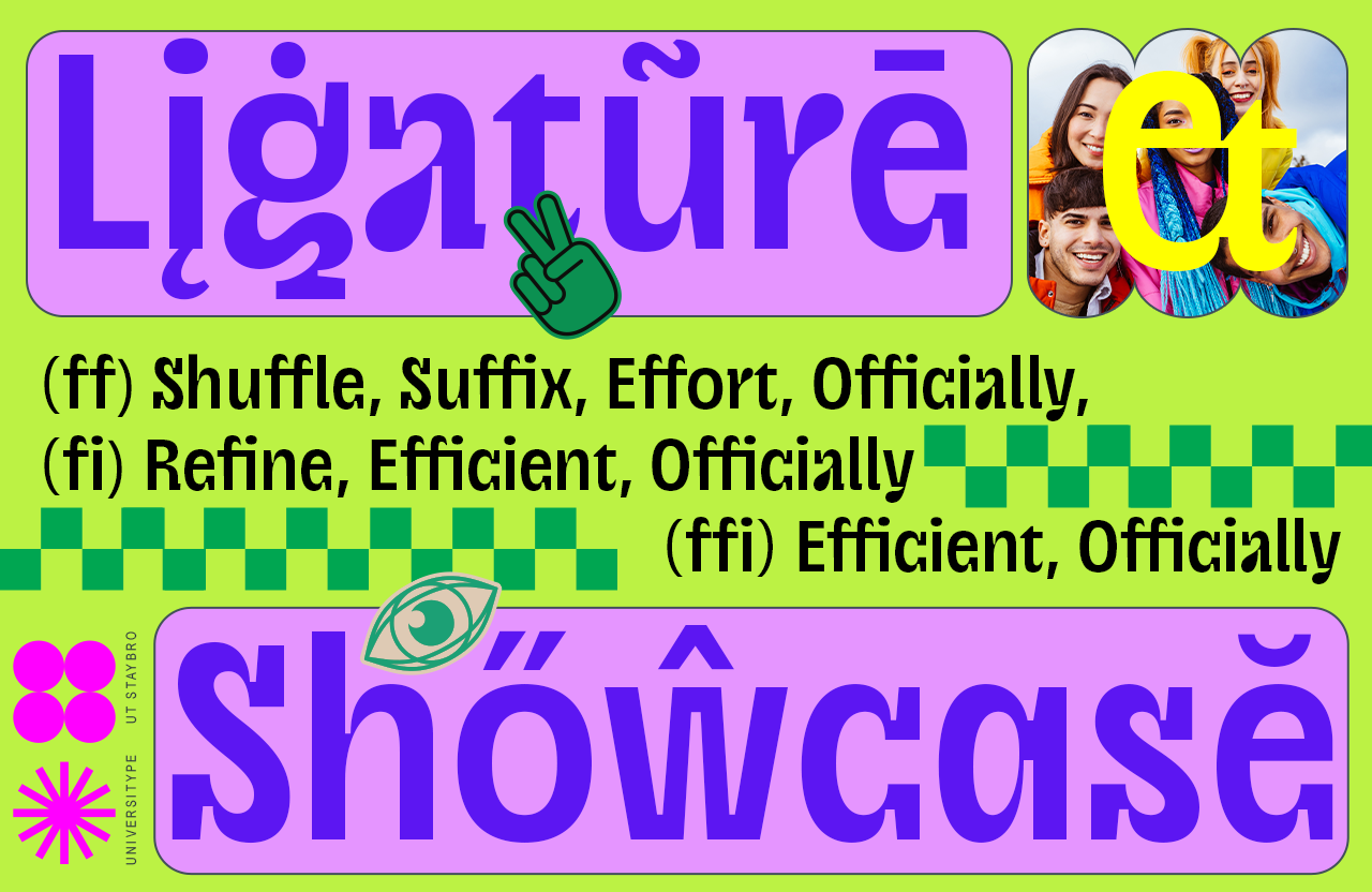 UT Staybro - A Stylish Inktrap Font