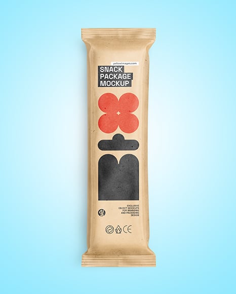 Kraft Snack Package Mockup