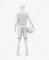 Full Basketball Kit Mockup - Back view