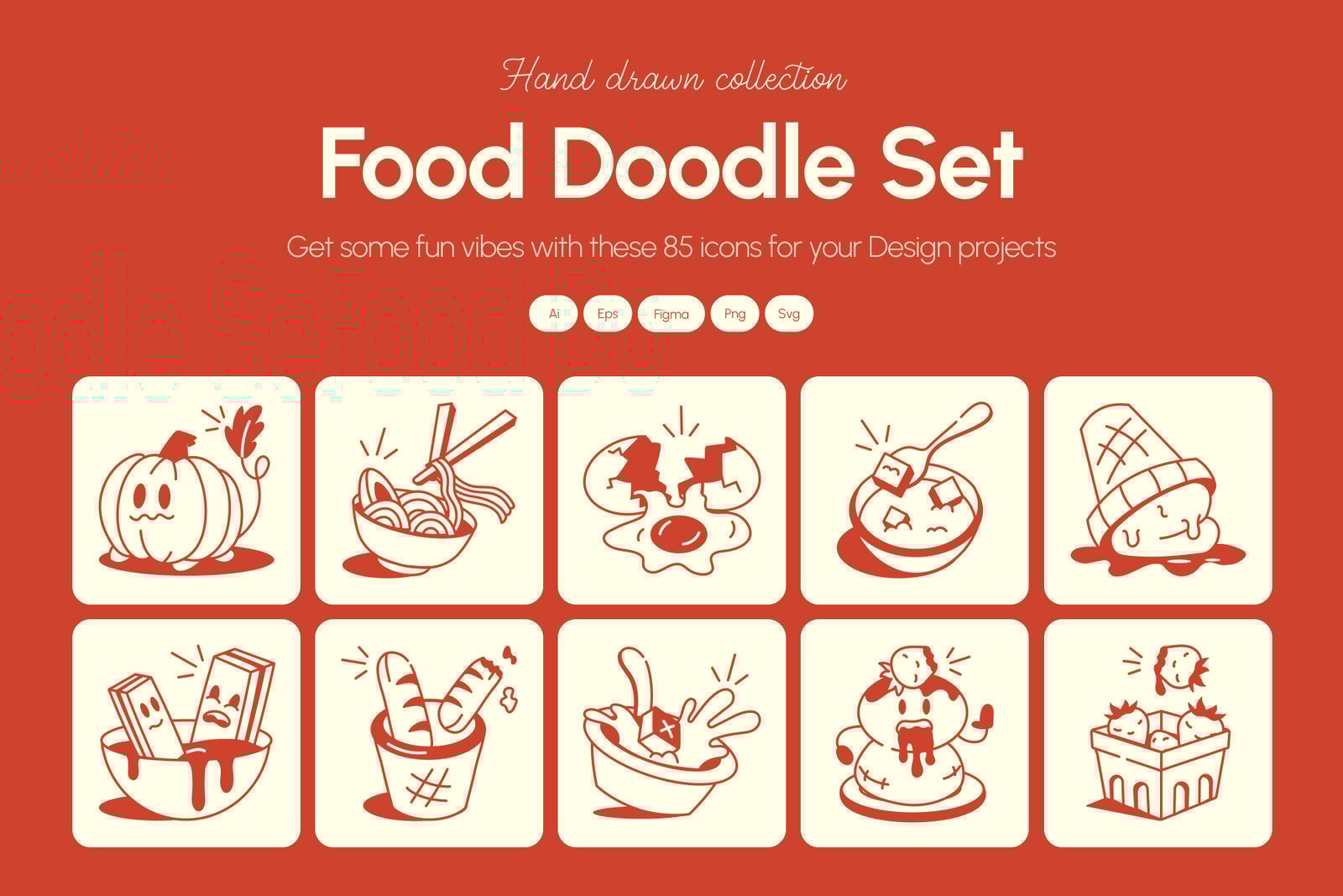 Food Doodles Icon