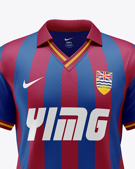 Soccer Polo Jersey Mockup