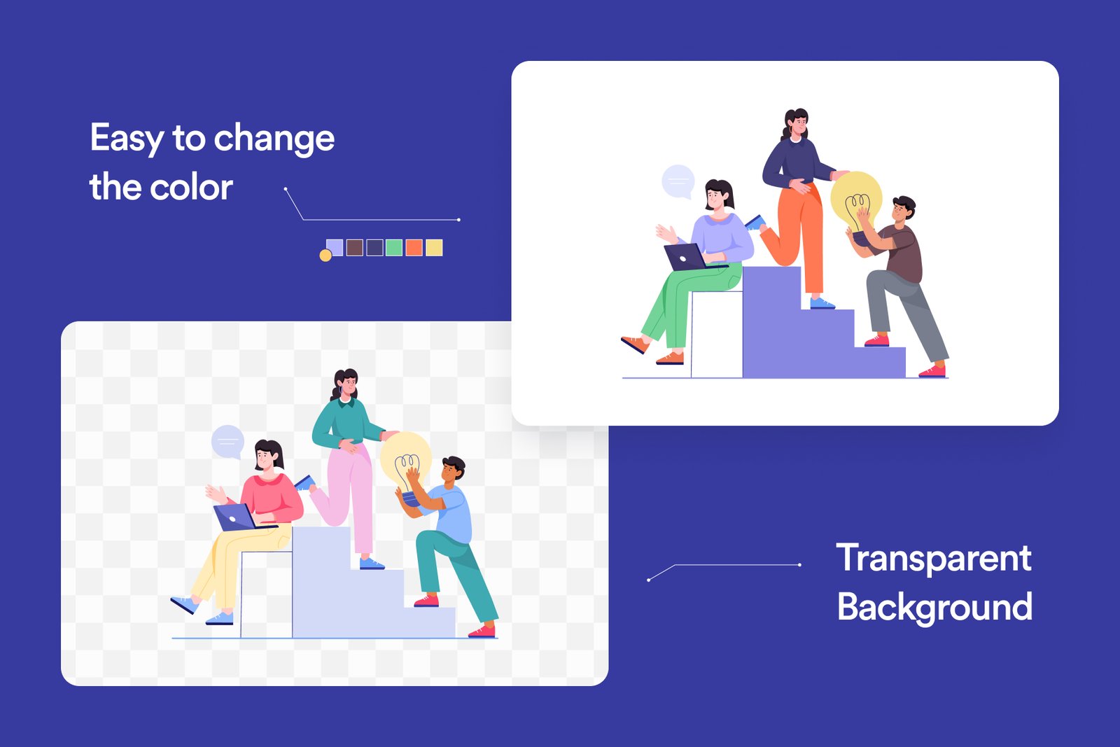 Business Flat Illustrations