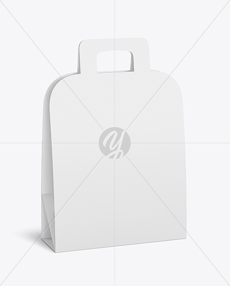 Paper Bottle Carrier Mockup