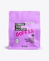Matte Coffee Bag Mockup