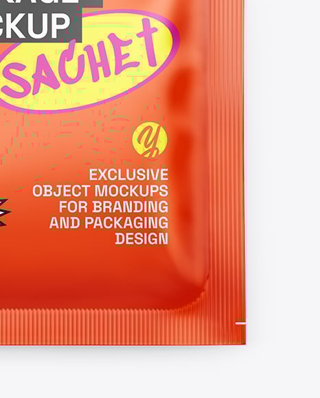 Matte Sachet Mockup
