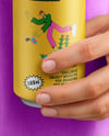 Drink Can in Hands Mockup