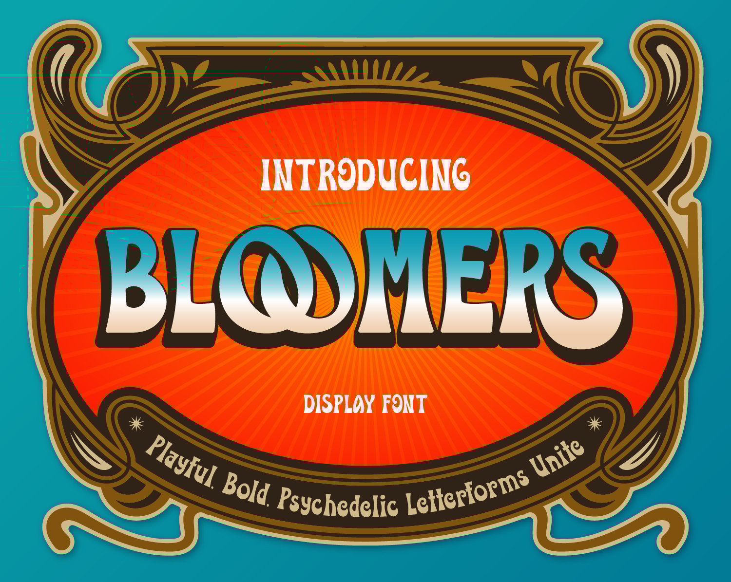 BLOOMER - Psychedelic Font