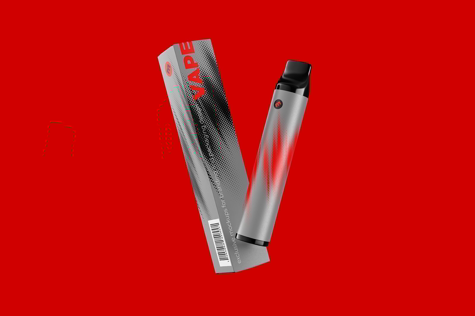 Vape E-liquid Device Mockup