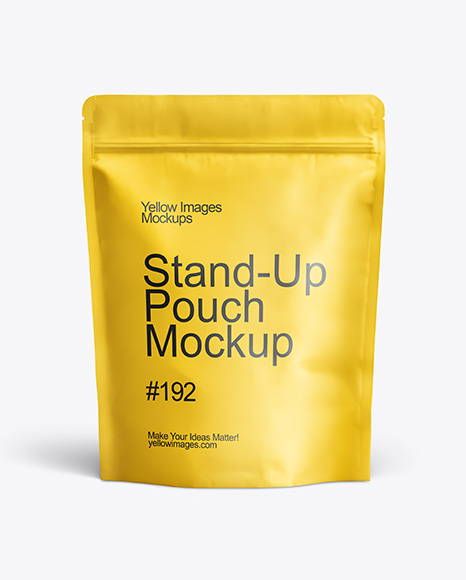 Stand-up Pouch Mockup