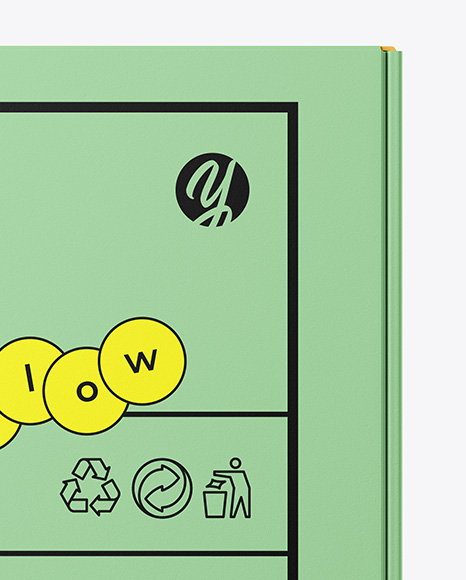 Paper Mailing Box Mockup